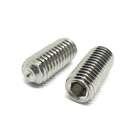 Boltsandnuts.Com #10-32 Plain 18-8 Stainless Steel, 1 in Length, 100 PK 10F100SSSACUPSS/F880-100